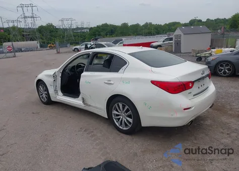 2017 Infiniti Q50 3.0T Premium from USA, damaged, VIN JN1EV7AR5HM836200